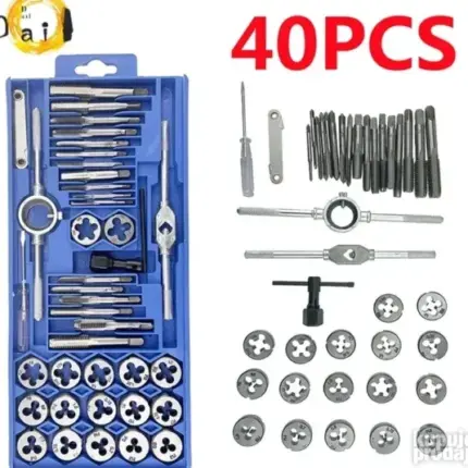 Set ureznica i nareznica 40 delova M3-M12 | Lux Shop