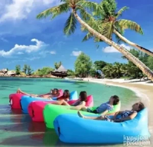 Lazy Bag Sofa na Naduvavanje | Prenosiva Vazdušna Sofa