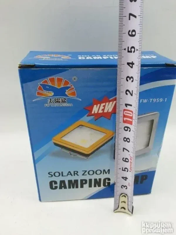 Solarna LED Lampa za Kampovanje | Power Bank | 850lm