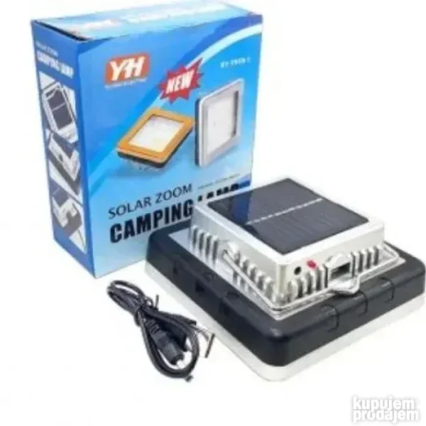 Solarna LED Lampa za Kampovanje | Power Bank | 850lm