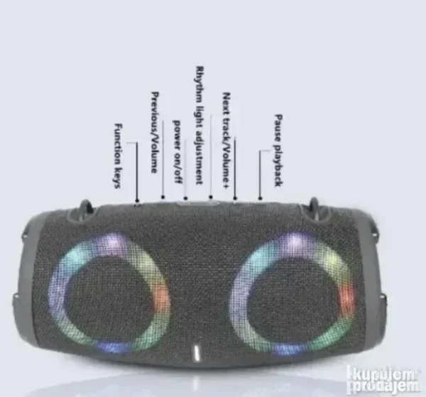 JBL Xtreme LED Bluetooth Zvučnik 20W | Replika