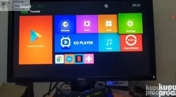 Android Smart TV Box Stick Q96 4K | 16/256GB