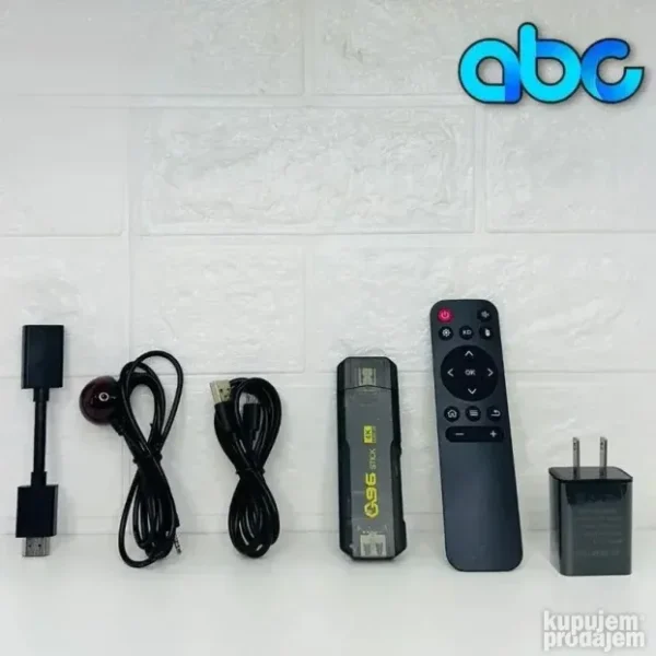 Android Smart TV Box Stick Q96 4K | 16/256GB