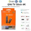 Android Smart TV Box Stick Q96 4K | 16/256GB
