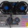 Dupli ventilator za auto, kombi, kamion 12V/24V sa 2 brzine
