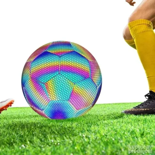 Hologramska Svetleća Fudbalska Lopta | Za Igru Danju i Noću