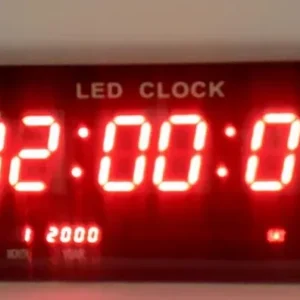 Led Digitalni Zidni Sat JH-4622 | Alarm, Kalendar, Termometar