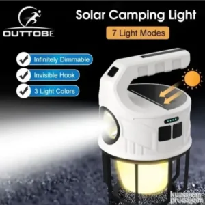 Solarna Lampa 7 Režima Osvetljenja | USB Punjenje