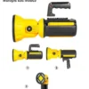 Punjiva Velika LED lampa 18650 High Lumen sa postoljem