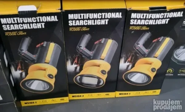 Punjiva Velika LED lampa 18650 High Lumen sa postoljem