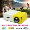 Mini LED Projektor YG300 Full HD | Prenosni, USB/HDMI