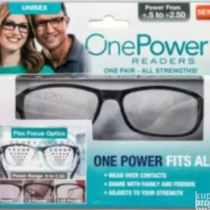One Power Naočare | Fleksibilni Fokus | Unisex