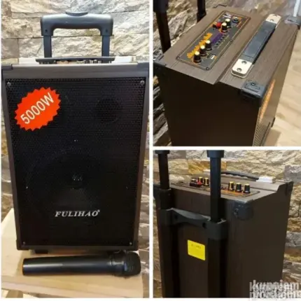 Karaoke Bluetooth Zvučnik + Bežični Mikrofon FLH-Q8
