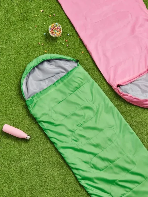 Vreća za Spavanje za Decu 155x60cm | Kvalitetna Zelena