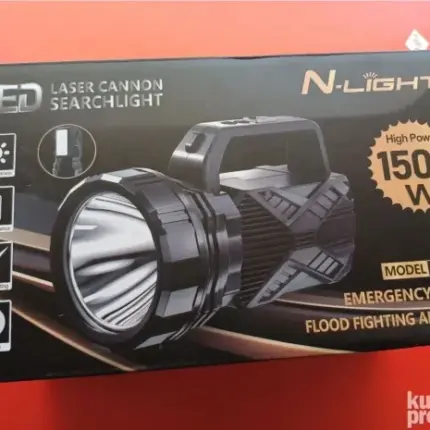 Baterijska Lampa 1000W Reflektor Power Bank Blinker