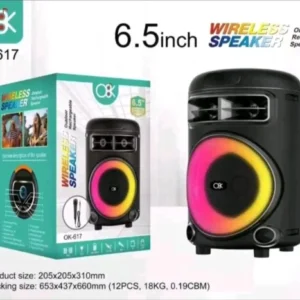 Karaoke Bluetooth zvucnik 6.5" sa mikrofonom