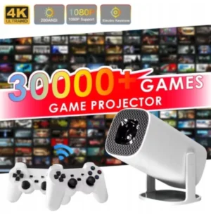 Android Projektor P30 MAX & Retro Konzola | WiFi HDMI USB