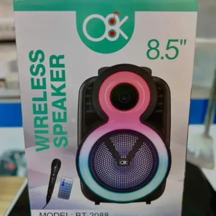 Bluetooth Karaoke Zvučnik 8.5'' sa Mikrofonom