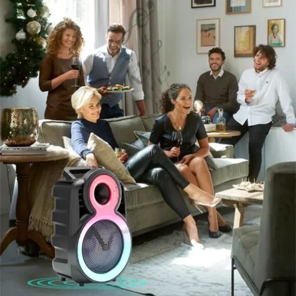 Bluetooth Karaoke Zvučnik 8.5'' sa Mikrofonom