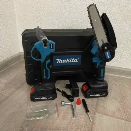 Makita Aku Set Testera i Makaze 21V | 2 Baterije