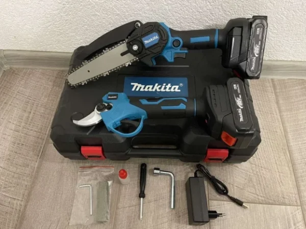 Makita Aku Set Testera i Makaze 21V | 2 Baterije