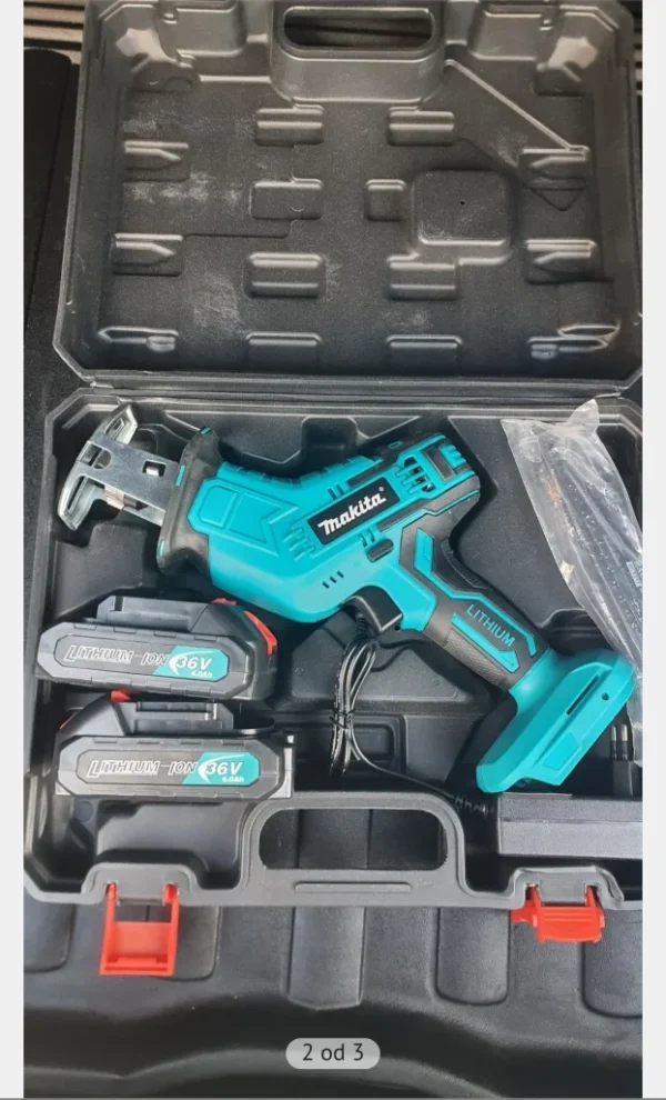 Aku lisicarka 2x36V | Kompaktna, za drvo i metal