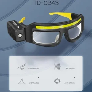 HTZ Zaštitne Naočare sa Dve Lampe COB Punjive