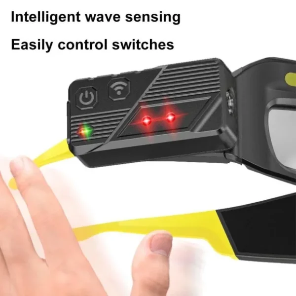 HTZ Zaštitne Naočare sa Dve Lampe COB Punjive