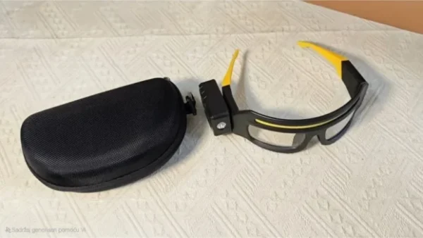 HTZ Zaštitne Naočare sa Dve Lampe COB Punjive