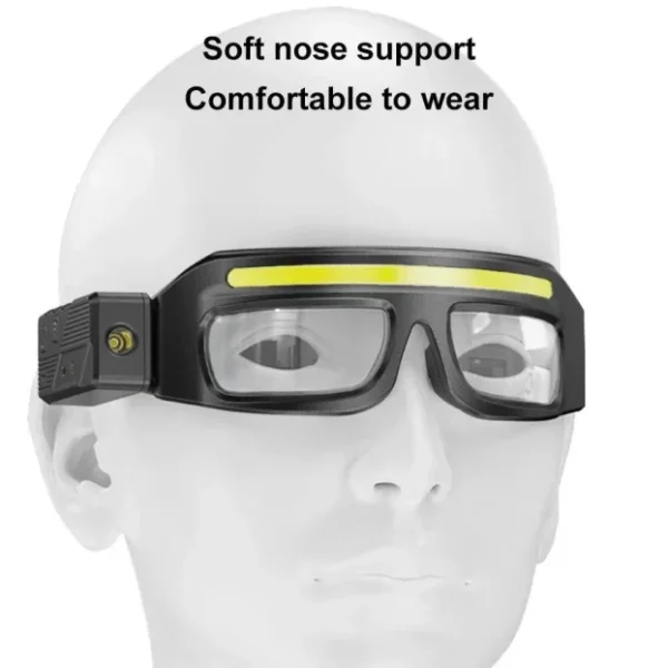 HTZ Zaštitne Naočare sa Dve Lampe COB Punjive