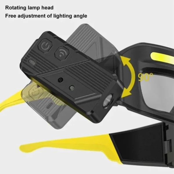 HTZ Zaštitne Naočare sa Dve Lampe COB Punjive