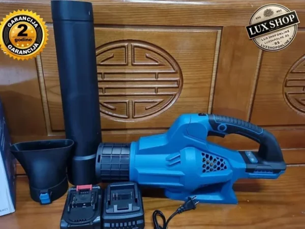 Aku Duvač Lišća 2x168V Baterije 6 Brzina, Snažan Motor