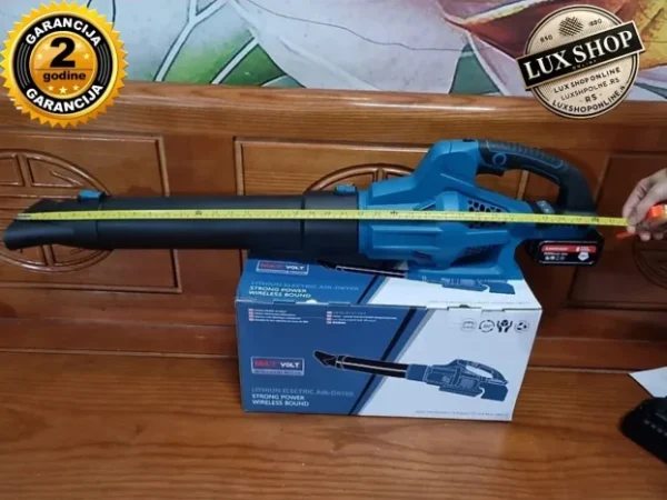 Aku Duvač Lišća 2x168V Baterije 6 Brzina, Snažan Motor