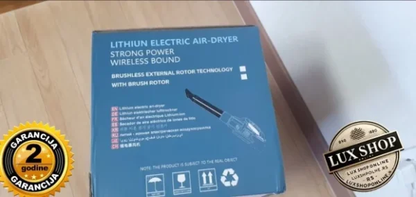 Aku Duvač Lišća 2x168V Baterije 6 Brzina, Snažan Motor