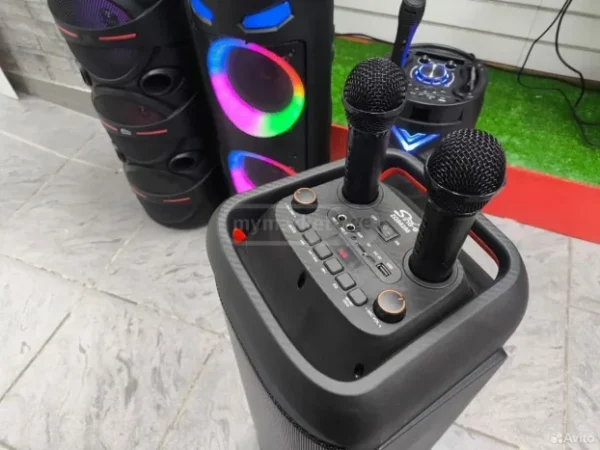 Veliki Bluetooth Zvučnik sa 2 mikrofona i daljinskim