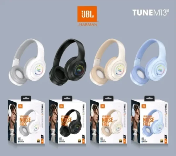 JBL Bluetooth Slušalice | Bežične | 4 Boje | Sa RGB Svetlom