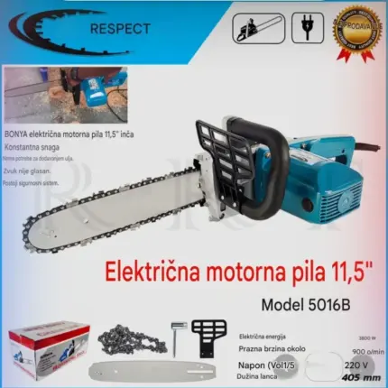 BONYA Električna Motorna Testera 11,5 inča 3800W