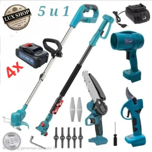 Aku Set 5u1 Multifunkcionalni | D. WORLD DW-09040 Alati