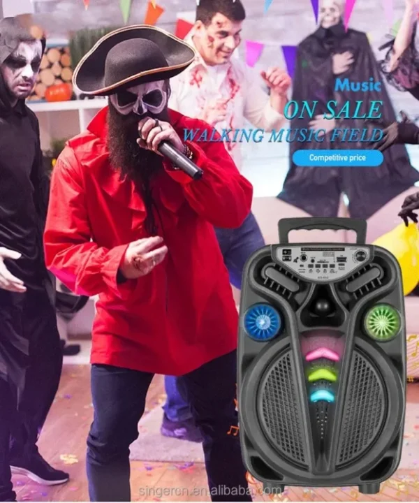 Bluetooth Zvučnik 8-inčni | Sa Mikrofonom i Bass Boost