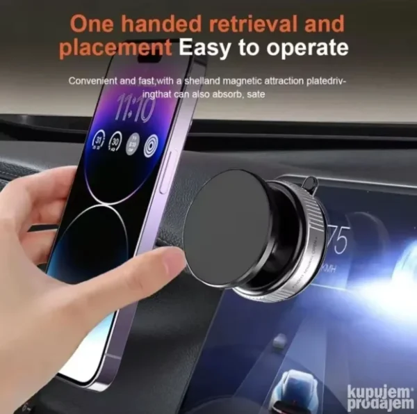 Magnetni držač za mobilne telefone i tablete na vakum