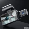 Auto Video Rekorder Kamera 3in | Dual Sočivo, Full HD