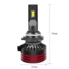 LED sijalice M8 Pro H7 H4 Canbus | 6000K | 120W