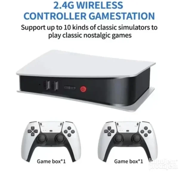 UHD 4K TV 2.4G bežični kontroler GameStation Retro konzola