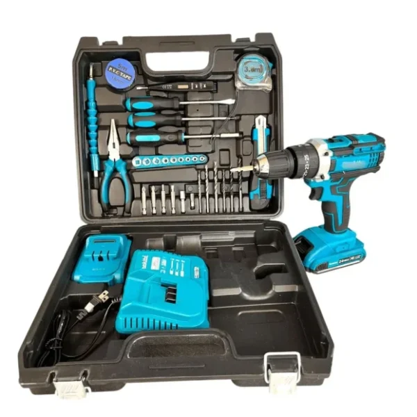 Aku odvijač sa kompletom alata