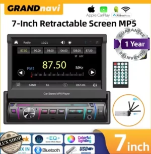 Android GPS multimedija na izvlacenje 1Din 7inch