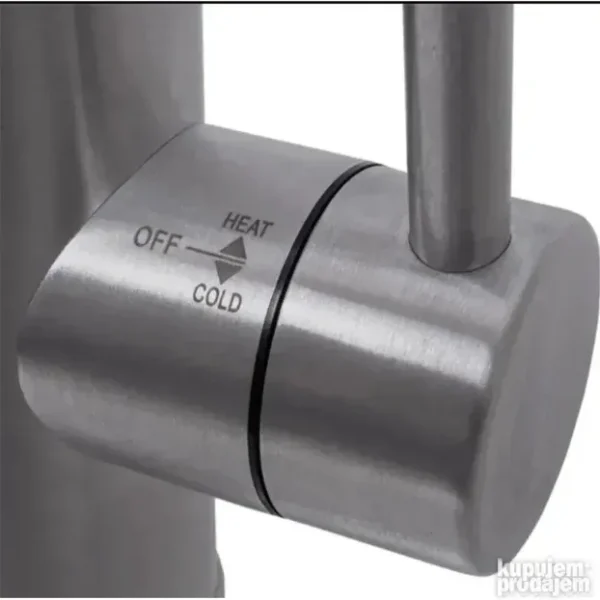 Brzo zagrevajuca Inox slavina protocna sa fleksi lulom