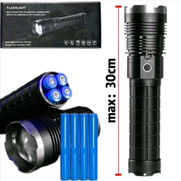 LED baterijska lampa Mocna LED Vojna baterijska lampa