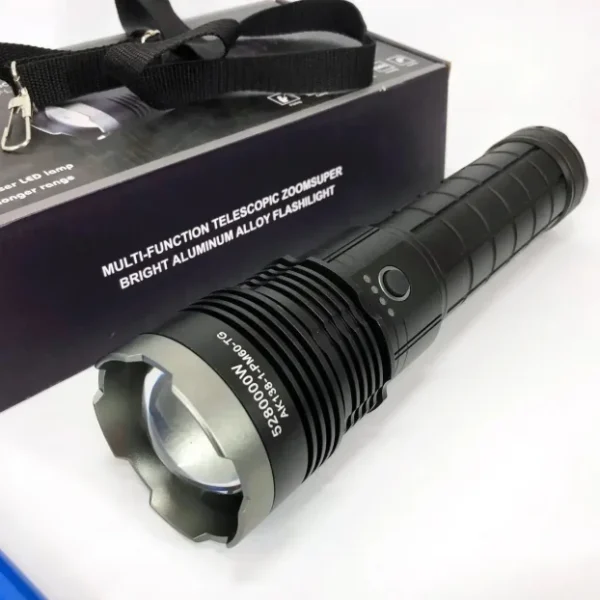 LED baterijska lampa Mocna LED Vojna baterijska lampa