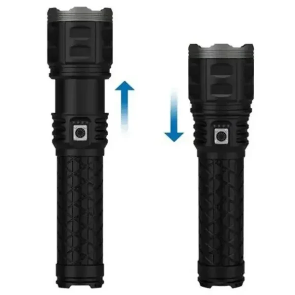 LED baterijska lampa Mocna LED Vojna baterijska lampa