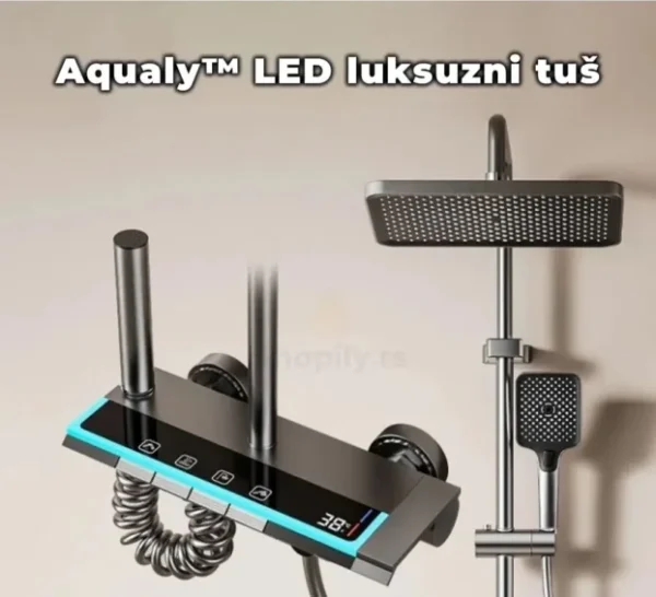 luksuzni-zidni-tus-sa-dodacima-i-displejom-led-tus-1 Luksuzni zidni tuš sa dodacima i displejom led tus